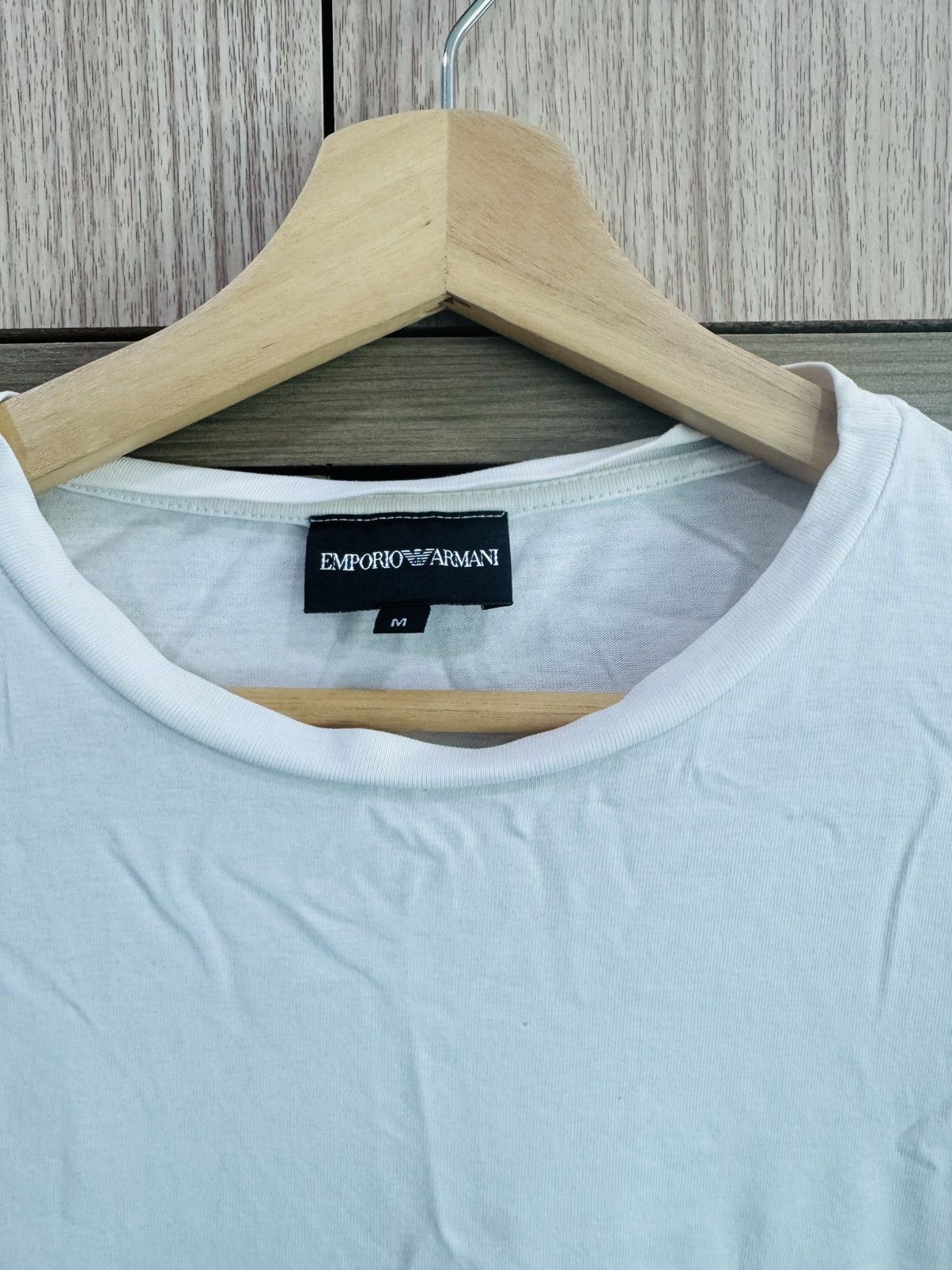 Emporio Armani Emporio Armani Simple Logo Tee Size US M / EU 48-50 / 2 - 4 Thumbnail