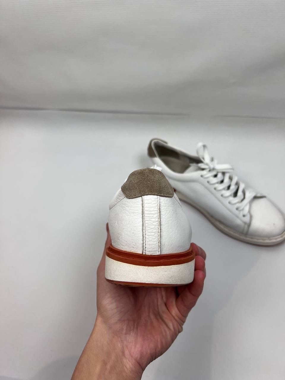 Brunello Cucinelli Brunello Cucinelli leather low trainers size 42 Size US 9 / EU 42 - 11 Thumbnail