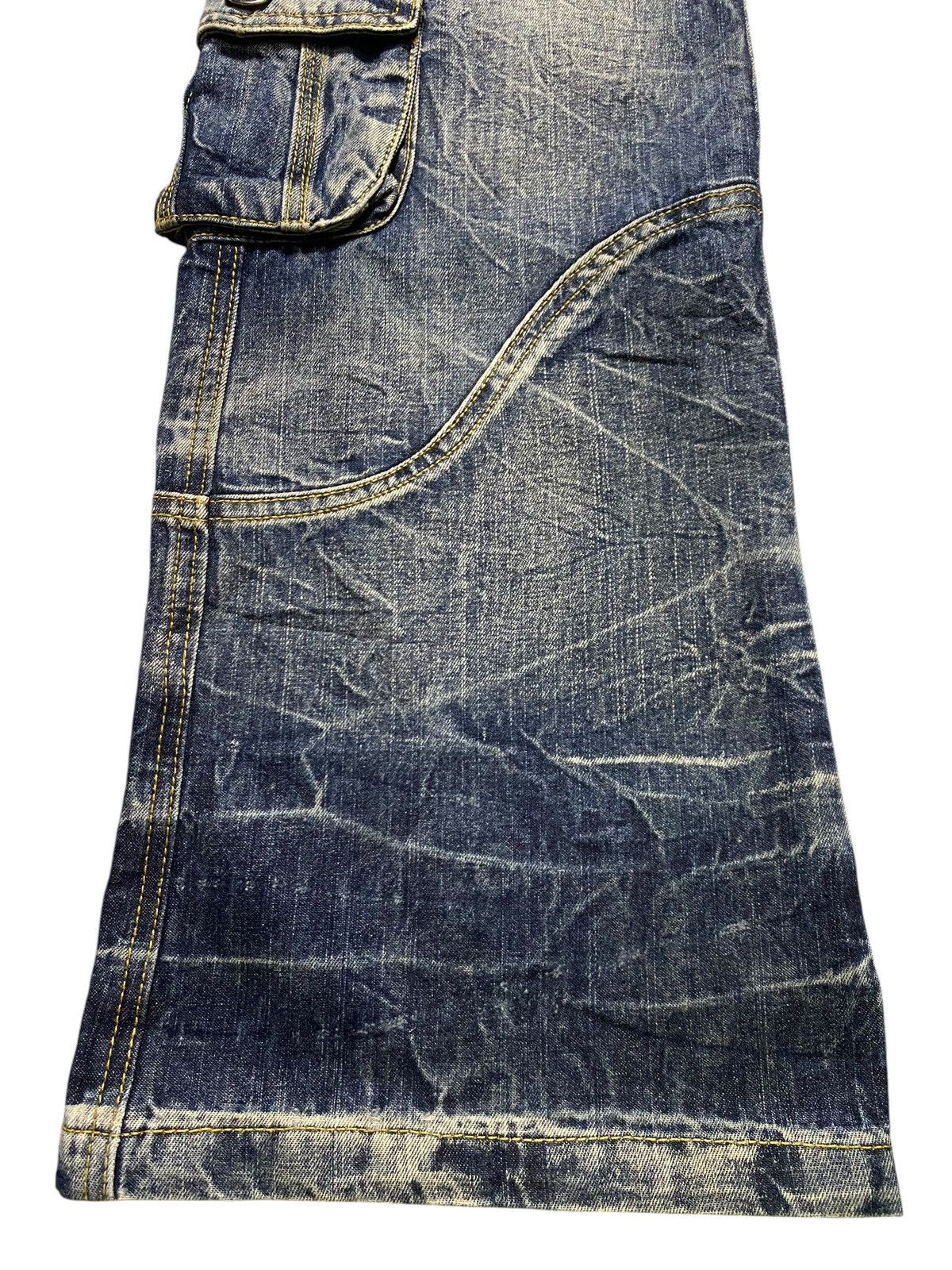 If Six Was Nine Vintage Japanese Brand Topism Tactical Flare Jeans Size US 33 - 9 Thumbnail
