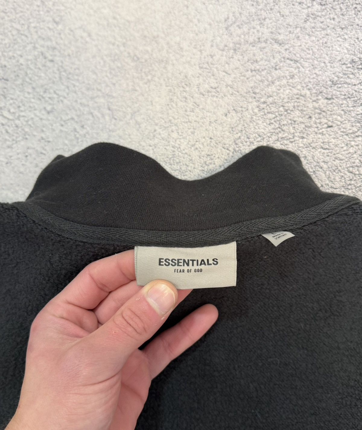Other Essentials Fear OF Good Style Oversized Half Zip Sweatshirt Size US L / EU 52-54 / 3 - 5 Thumbnail