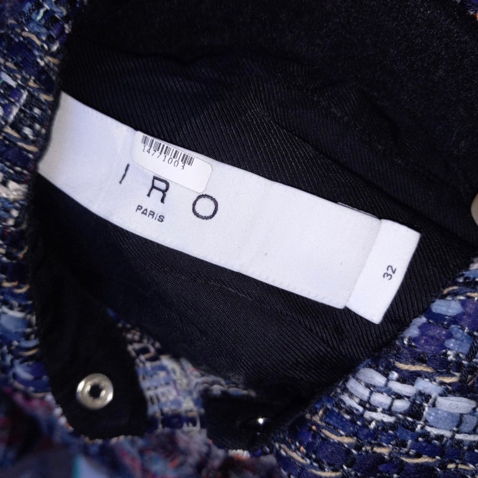 Iro IRO Rosal Tweed Shirt Size 32:/US:S Size S / US 4 / IT 40 - 4 Thumbnail