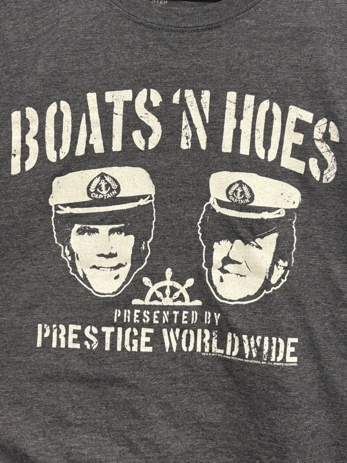 Vintage Vintage Y2K Step Brothers Boats N Hoes Graphic SS T-Shirt Size US XXL / EU 58 / 5 - 2 Thumbnail