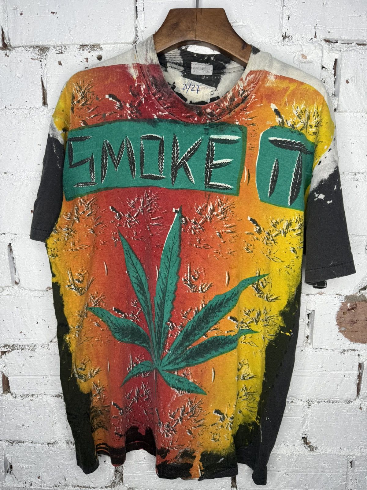 Band Tees Vintage 90s Smoke it Mosquitohead tshirt Size US L / EU 52-54 / 3 - 1 Thumbnail