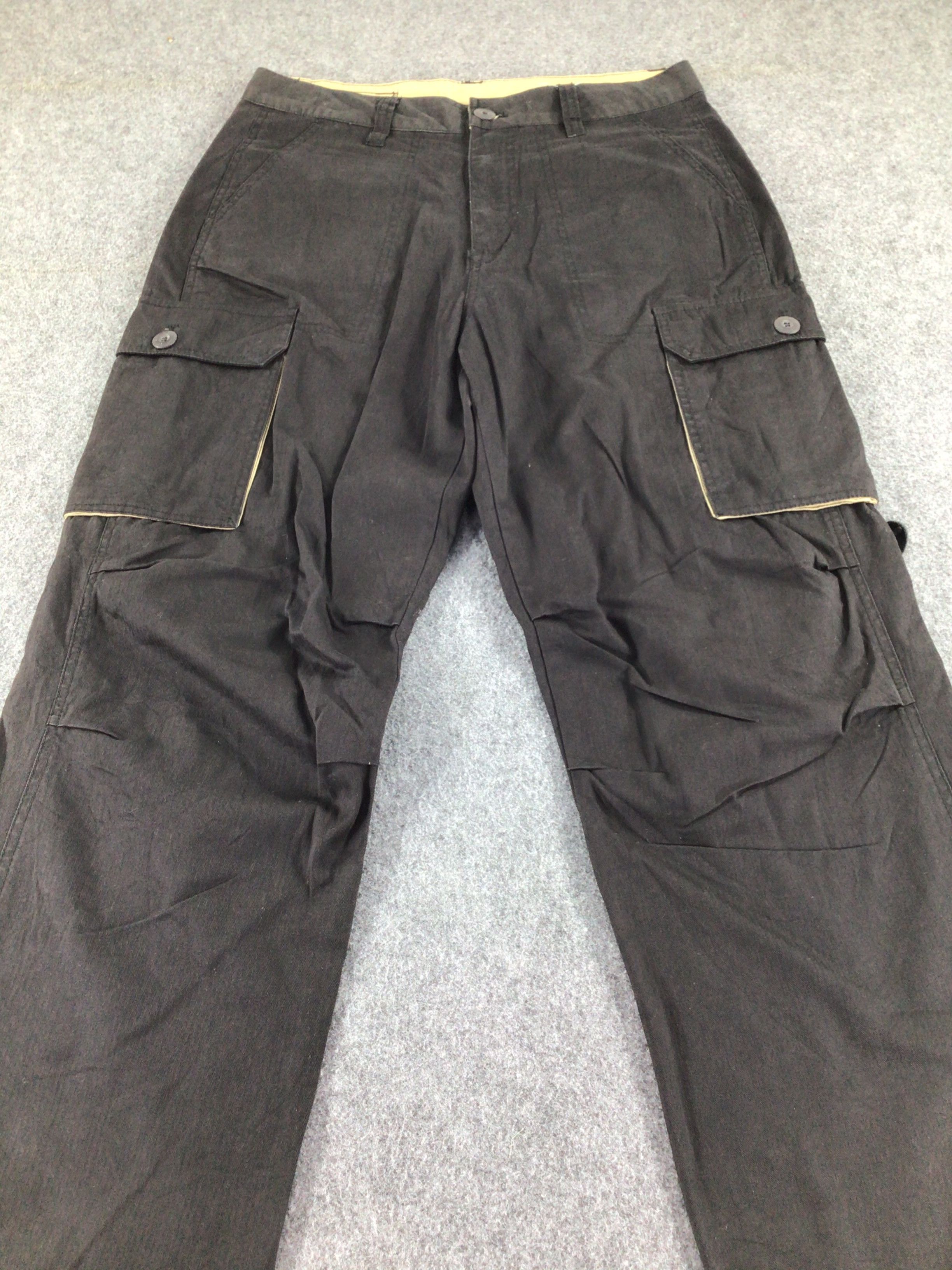 Japanese Brand Huestory Cargo Pant-J244 Size US 33 - 3 Thumbnail