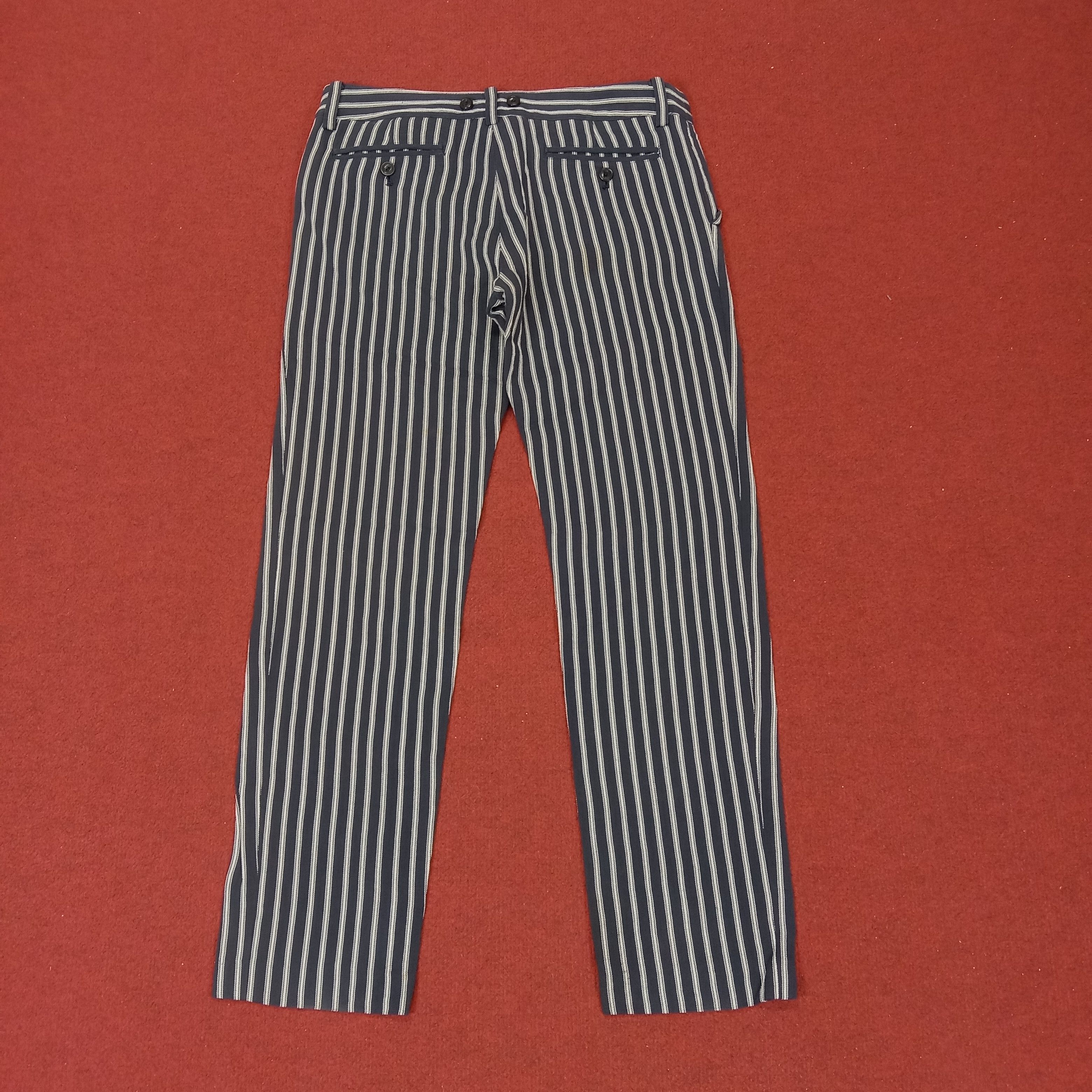 Hysteric Glamour × Japanese Brand × Vintage Hysteric Glamour Japanese Brand Stripes Design Pants Size 32" / US 10 / IT 46 - 4 Thumbnail
