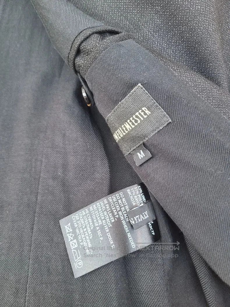Ann Demeulemeester Men's Linen Coat.