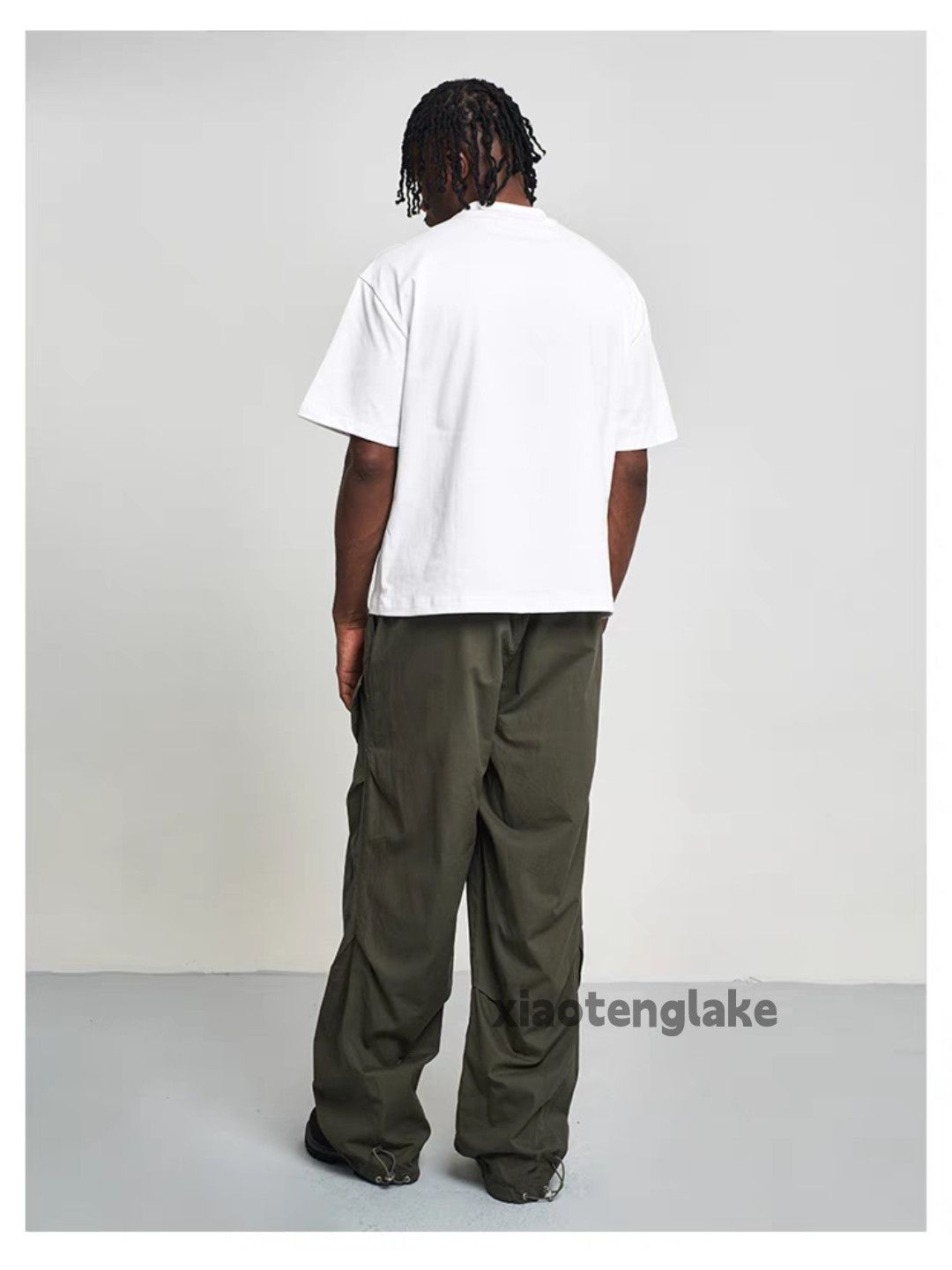 Designer × Japanese Brand × Vintage urban utility military loose baggy pleated cargo pants Size US 28 / EU 44 - 5 Thumbnail
