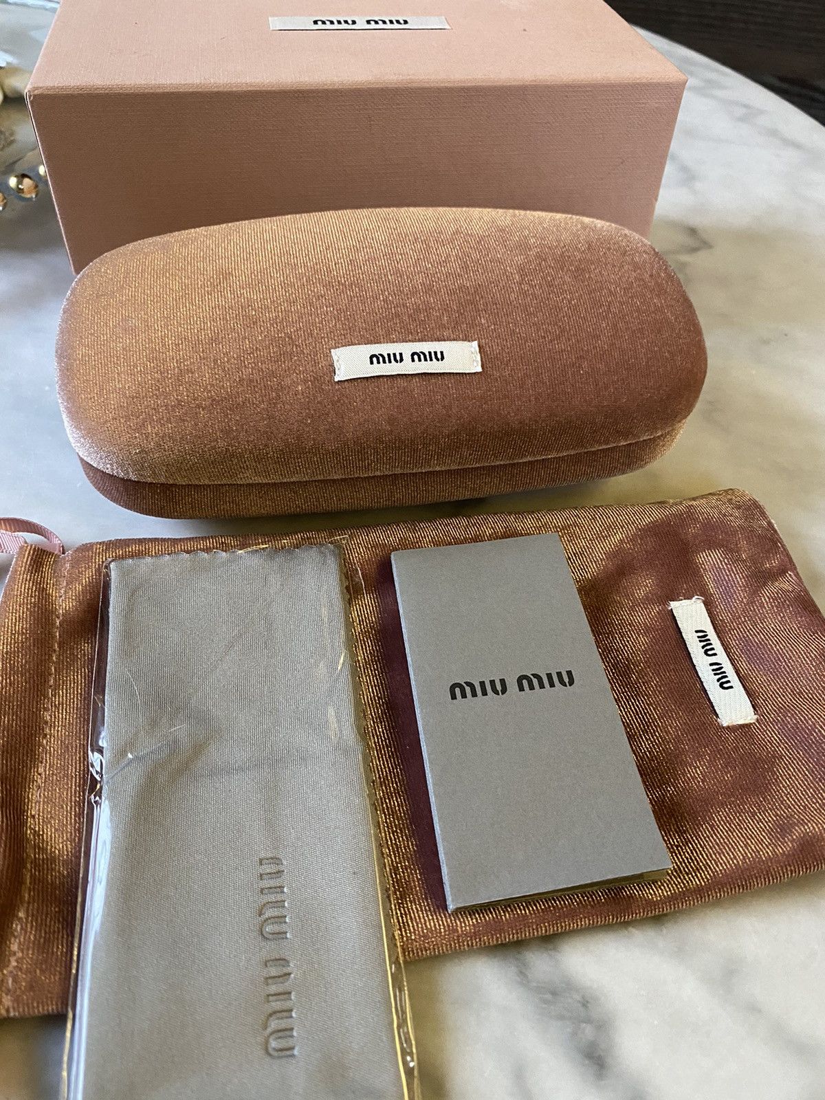 Miu Miu Miu Miu oversized sunglasses Size ONE SIZE - 9 Thumbnail