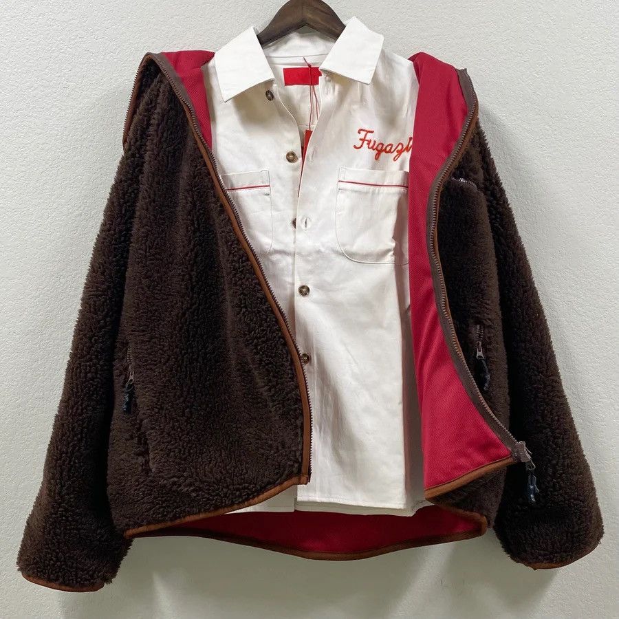 Fugazi 2023 NINJA SHERPA *BROWN* FLEECE JACKET (XL) Size US XL / EU 56 / 4 - 9 Thumbnail