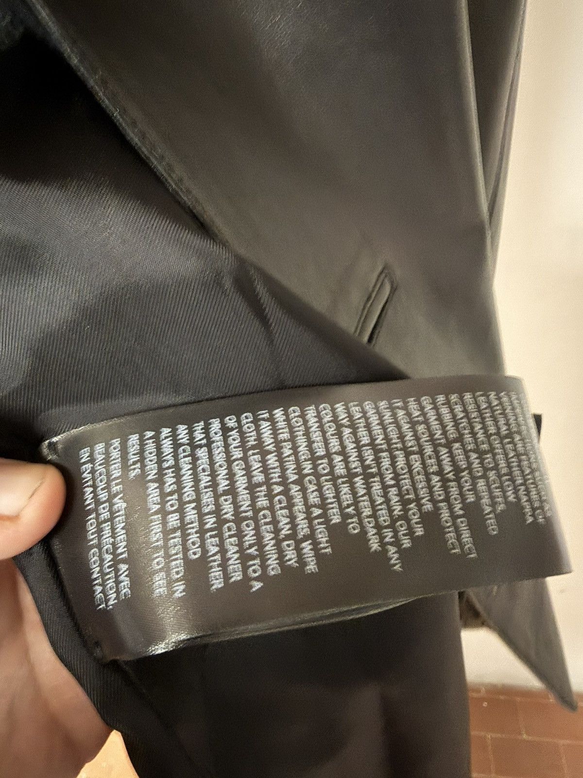 Gucci DEMNA - SS26 Nerd Soft Nappa Leather Jacket 50 Size US M / EU 48-50 / 2 - 19 Thumbnail