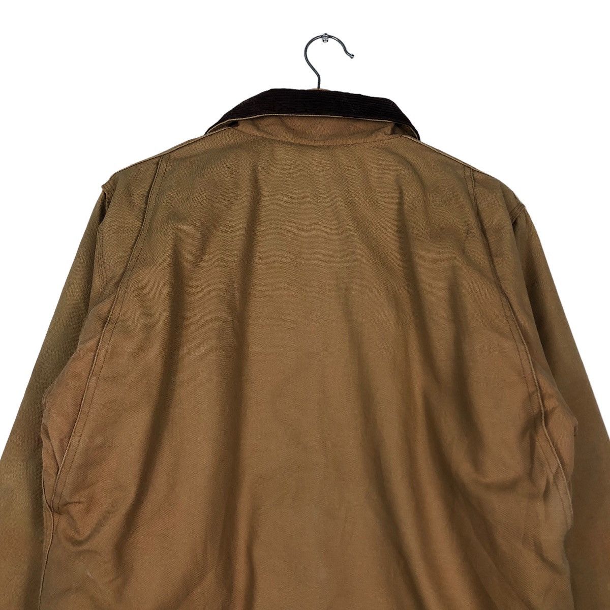 Garment Reproduction of Workers Vintage Wear Guard Chore Duck Canvas Bomber Jacket Carhartt Size US S / EU 44-46 / 1 - 9 Thumbnail