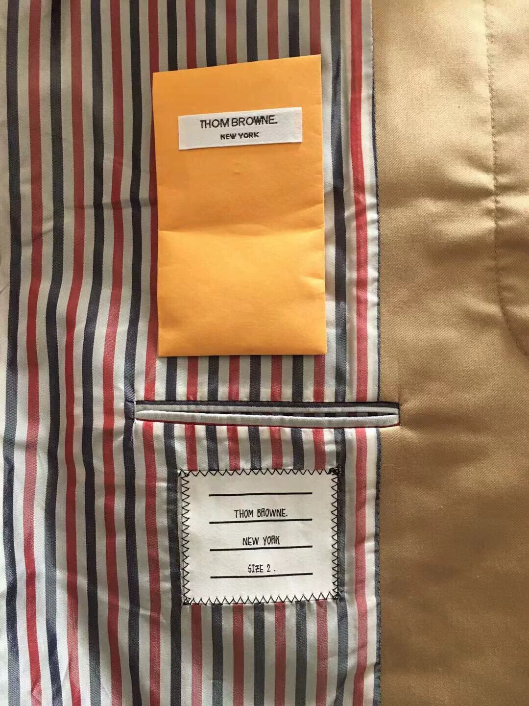 Thom Browne Thom Browne Waterproof Jacket Size 2 Used 2-3 Times Size US M / EU 48-50 / 2 - 8 Thumbnail