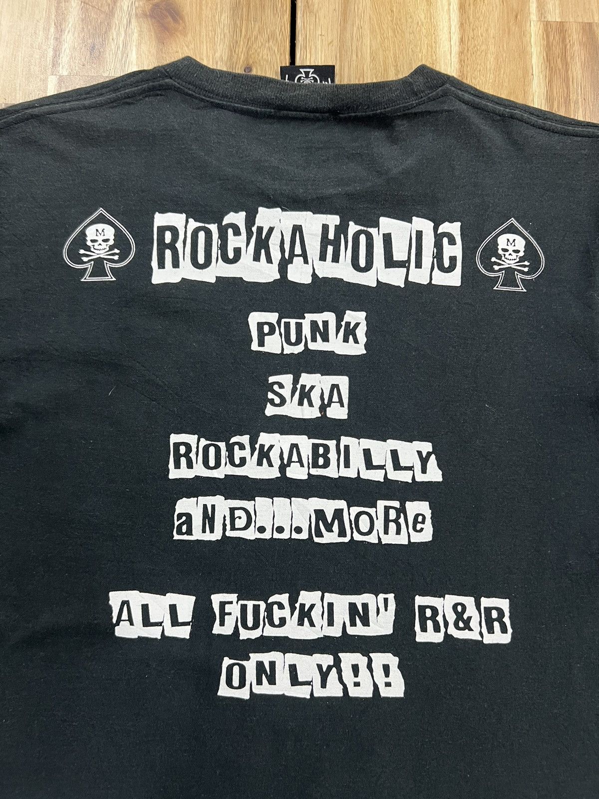 Band Tees × Japanese Brand Rockaholic Ska Punk Band Tee Shirts Size US L / EU 52-54 / 3 - 4 Thumbnail