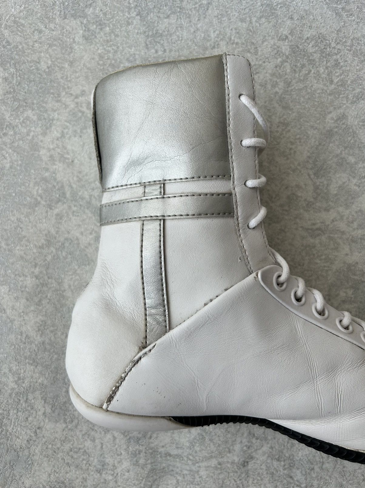 Maison MIHARA YASUHIRO × Puma Y2K Puma x Mihara Yasuhiro Leather Hi Top Sneakers Size US 5 / EU 37 - 6 Thumbnail