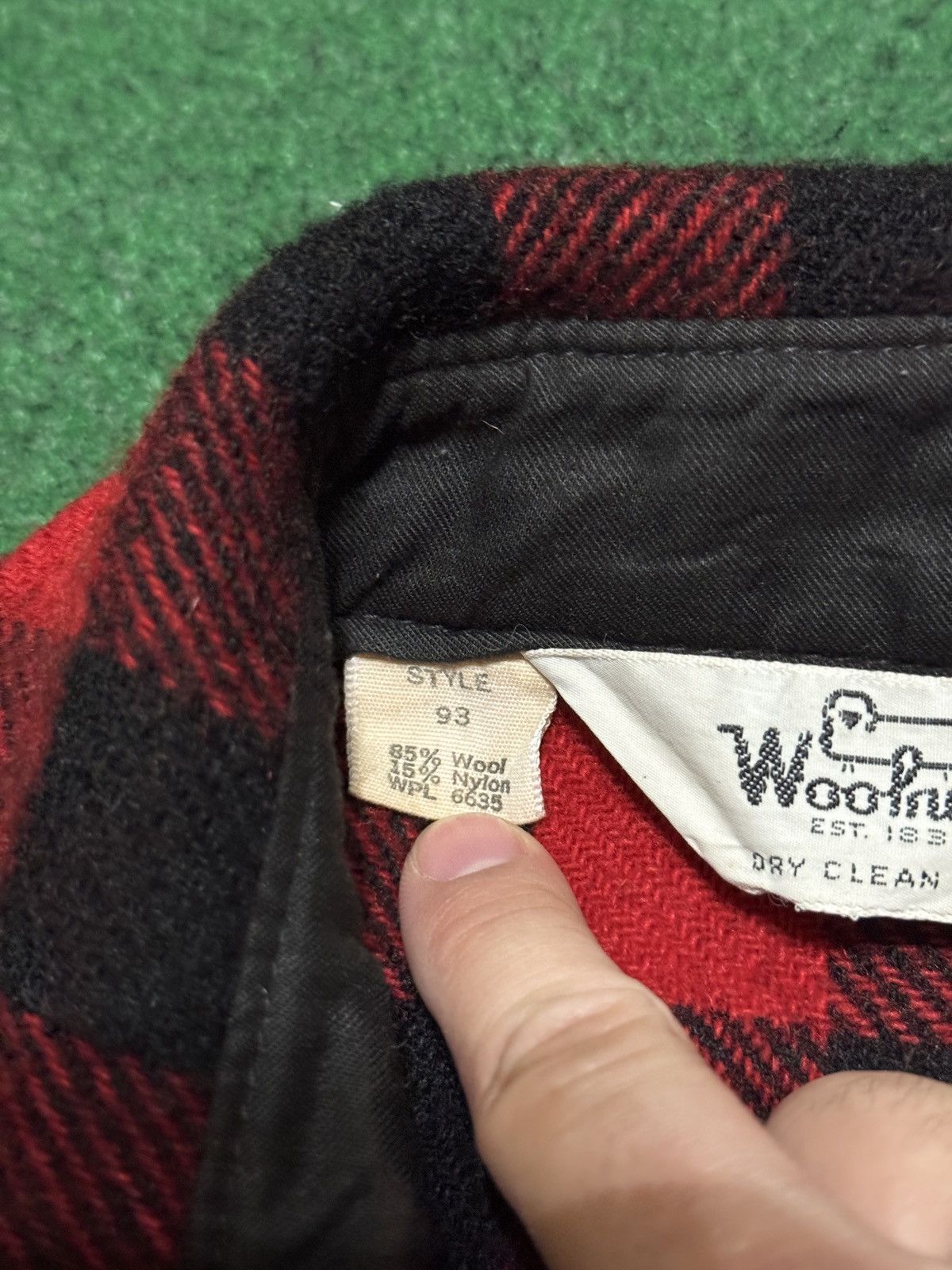 Woolrich Woolen Mills Vintage 60s 70s Woolrich Plaid Wool Button Up Flannel Shirt Size US S / EU 44-46 / 1 - 4 Thumbnail