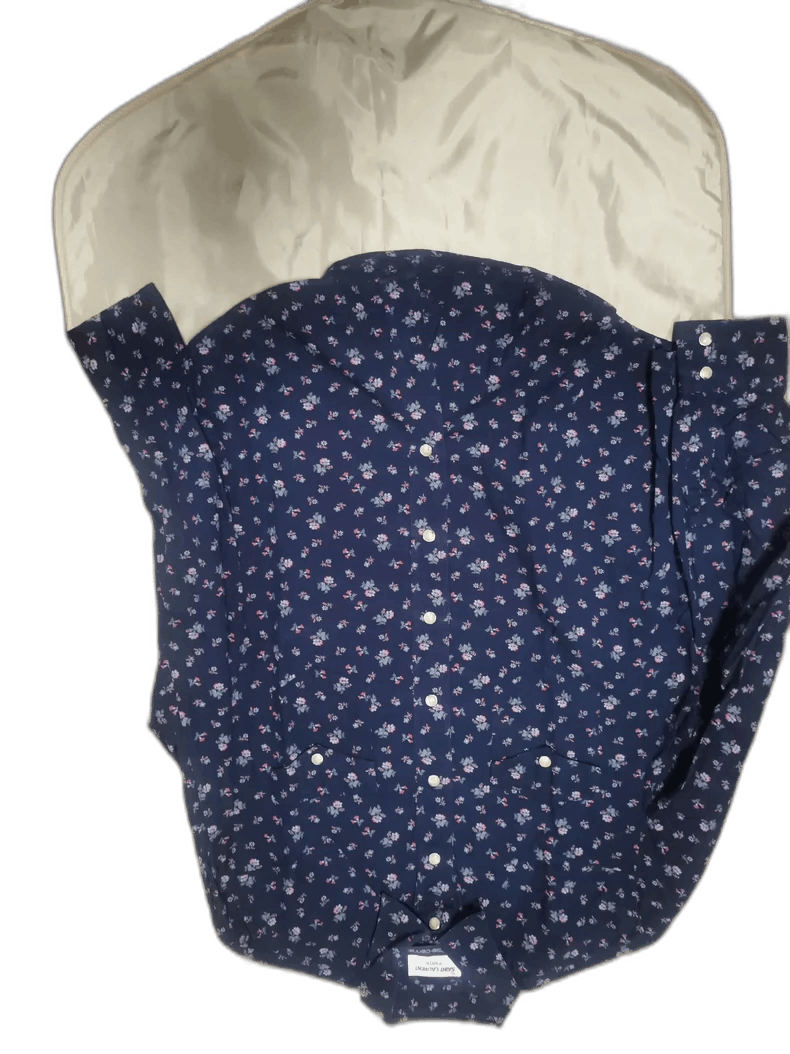 Hedi Slimane Saint Laurent Paris SLP Floral Shirt Size US M / EU 48-50 / 2 - 1 Thumbnail