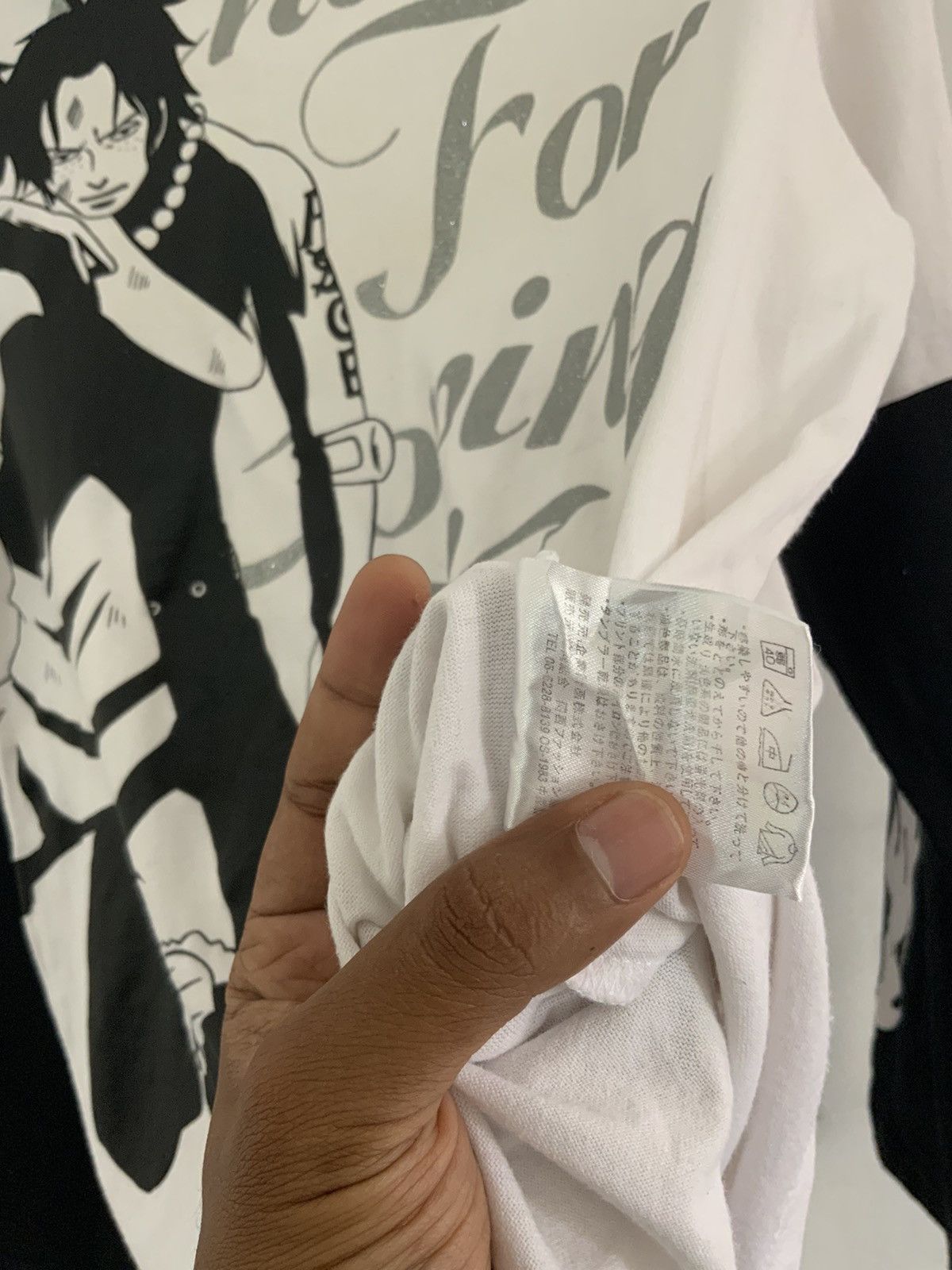 One Piece One Piece Big Logo Thanks Luffy Shirt Size US M / EU 48-50 / 2 - 10 Thumbnail