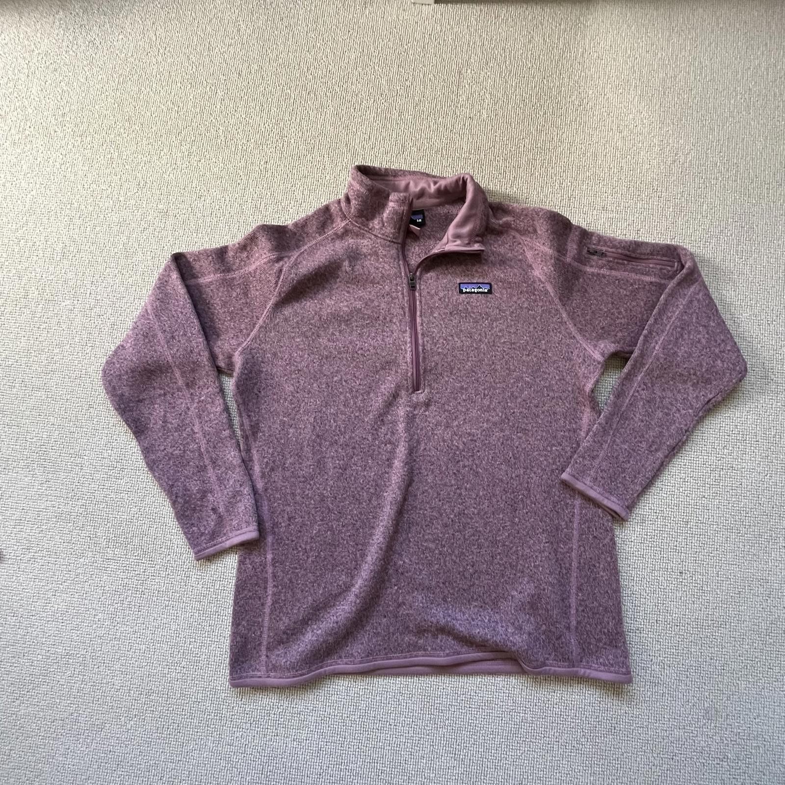 Patagonia Size Medium Patagonia Burgundy Pullover 1/4 Zip - Used #84 Size US M / EU 48-50 / 2 - 1 Thumbnail