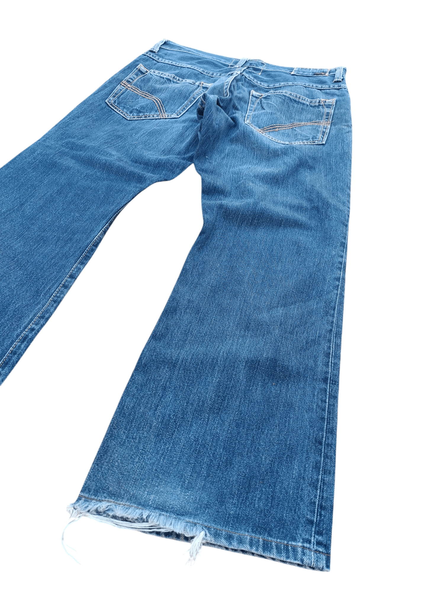 Japanese Brand × Vintage Vintage 🔥 Japanese Brand Walking Jumper 6 Baggy Denim Size US 35 - 12 Thumbnail