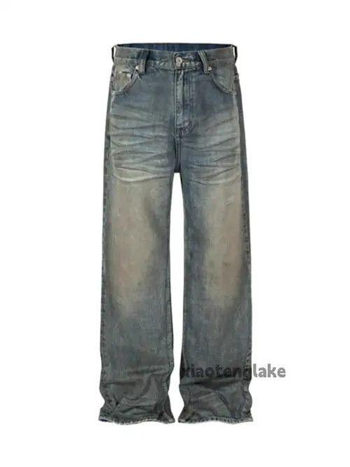 Japanese Brand × Vintage Loose Baggy Jeans Hiphop Size US 33 - 2 Thumbnail