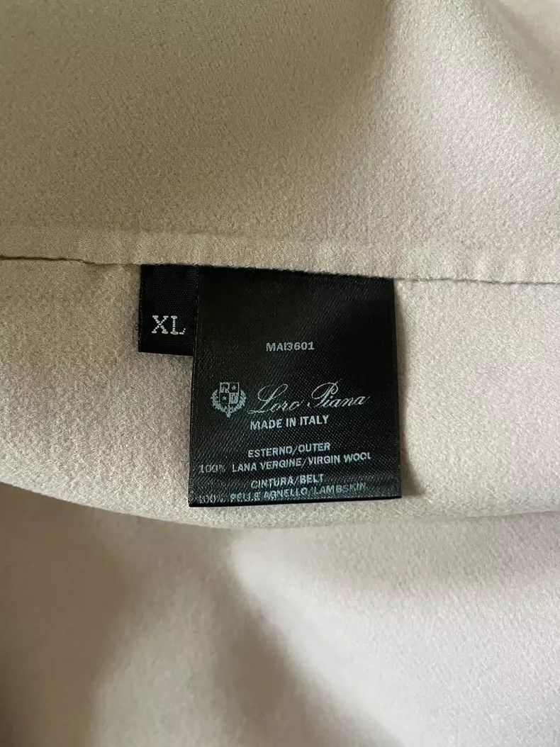 Loro Piana LORO PIANA Skinny trench coat Size XL / US 12-14 / IT 48-50 - 8 Thumbnail