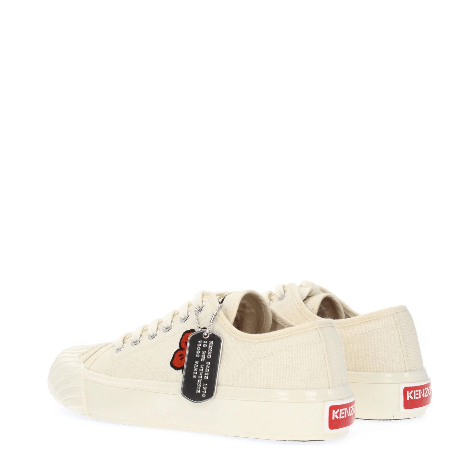 Kenzo ob1o1e1124 Fabric Sneakers in Beige Size US 7 / IT 37 - 4 Thumbnail