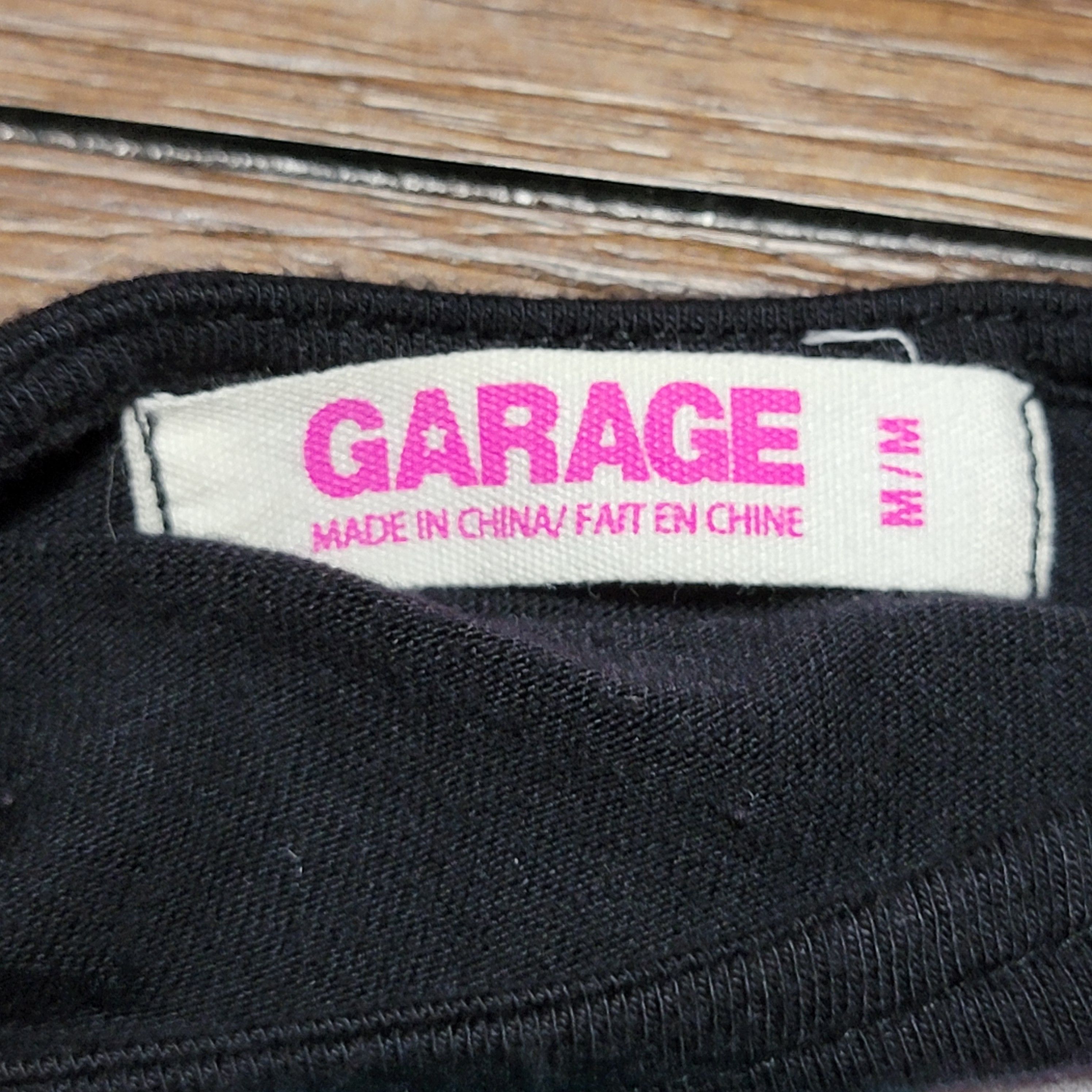Garage Garage Crop Tank Top Union Jack Lips - Size Medium (Junior) Size M / US 6-8 / IT 42-44 - 5 Thumbnail