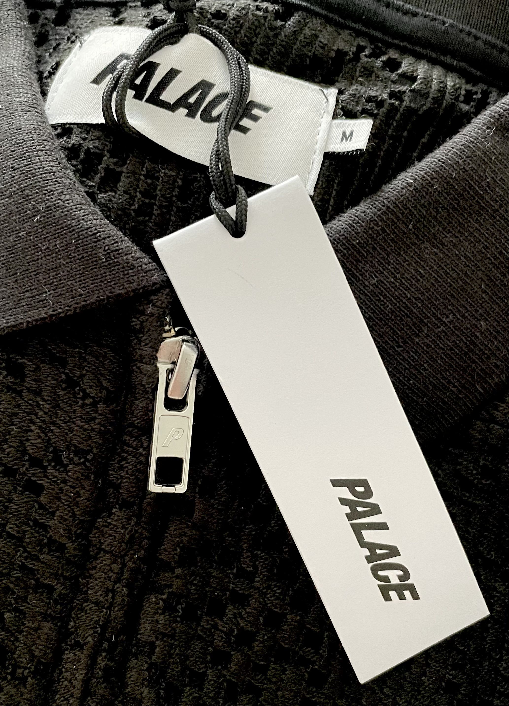 Palace Crochet Zip Long Sleeve Polo Size US M / EU 48-50 / 2 - 7 Thumbnail