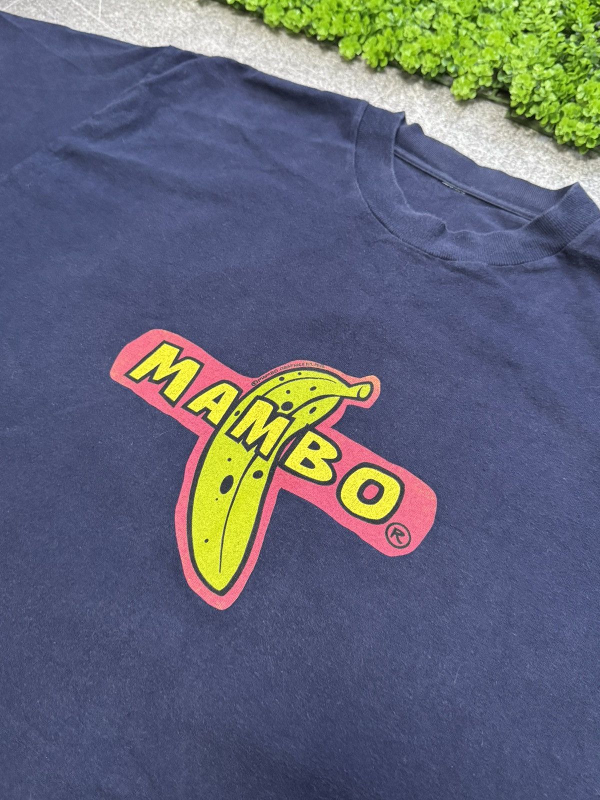 Mambo Mambo 1994 Vintage Fruit of The Womb Humor T Shirt Surf Size US XL / EU 56 / 4 - 4 Thumbnail