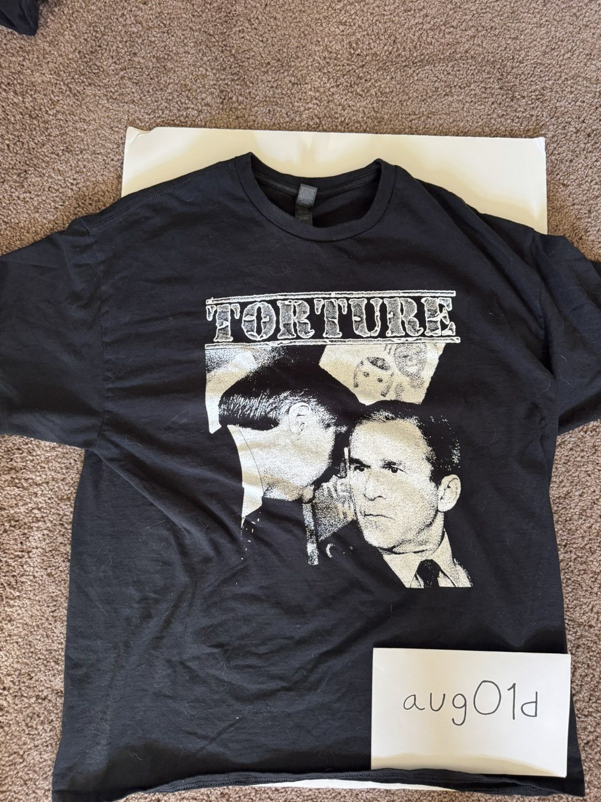 Gildan torture 2025 "the daze tour" t shirt - black Size US XL / EU 56 / 4 - 1 Thumbnail