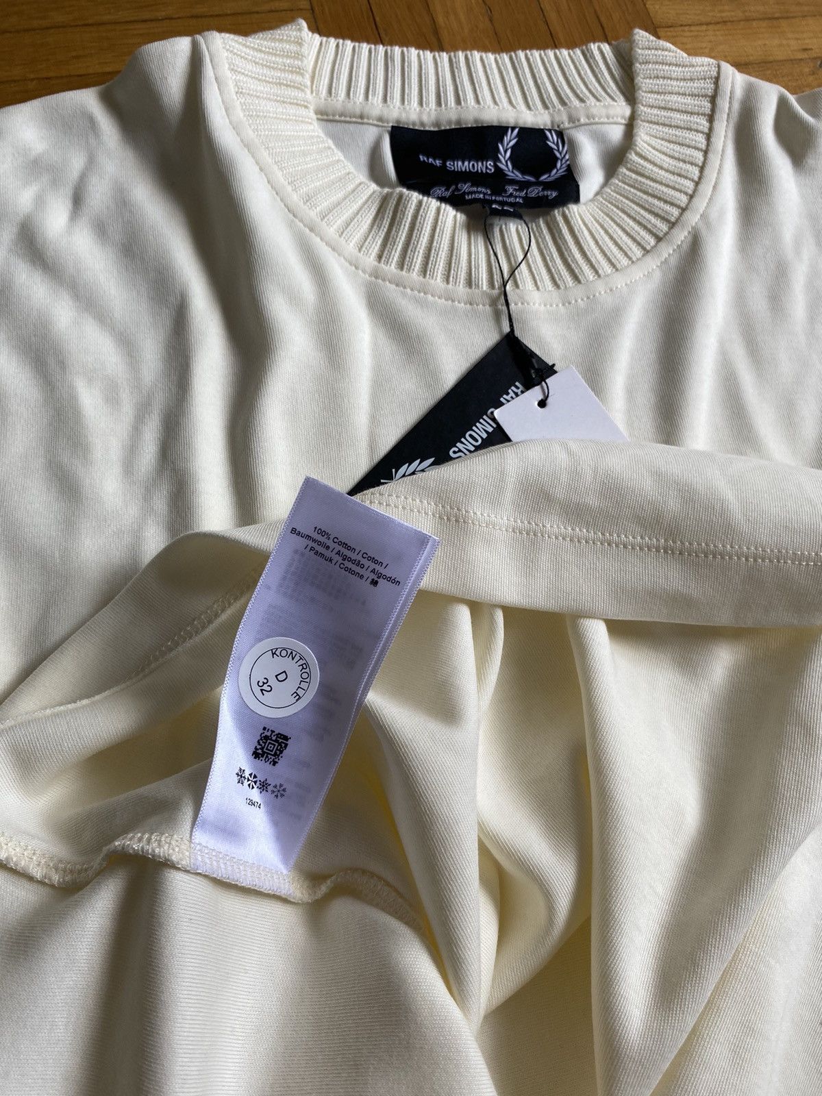 Fred Perry × Raf Simons Raf Simons x Fred Perry Collaboration Jersey Sweatshirt Size US L / EU 52-54 / 3 - 3 Thumbnail