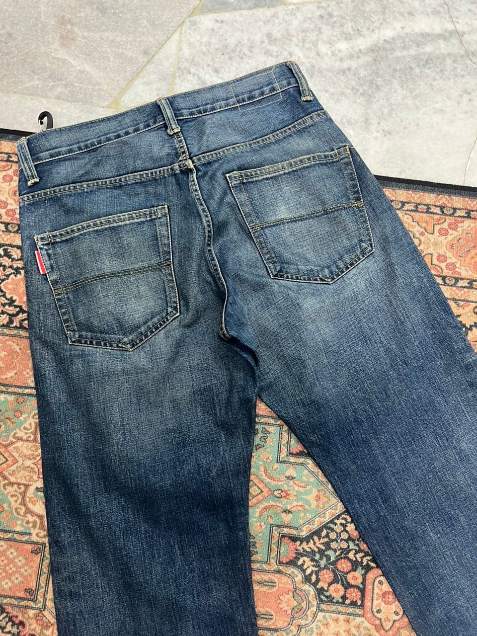 WHIZ LIMITED Vintage Whiz Limited Distressed Selvedge Denim Jeans Size US 34 / EU 50 - 6 Thumbnail