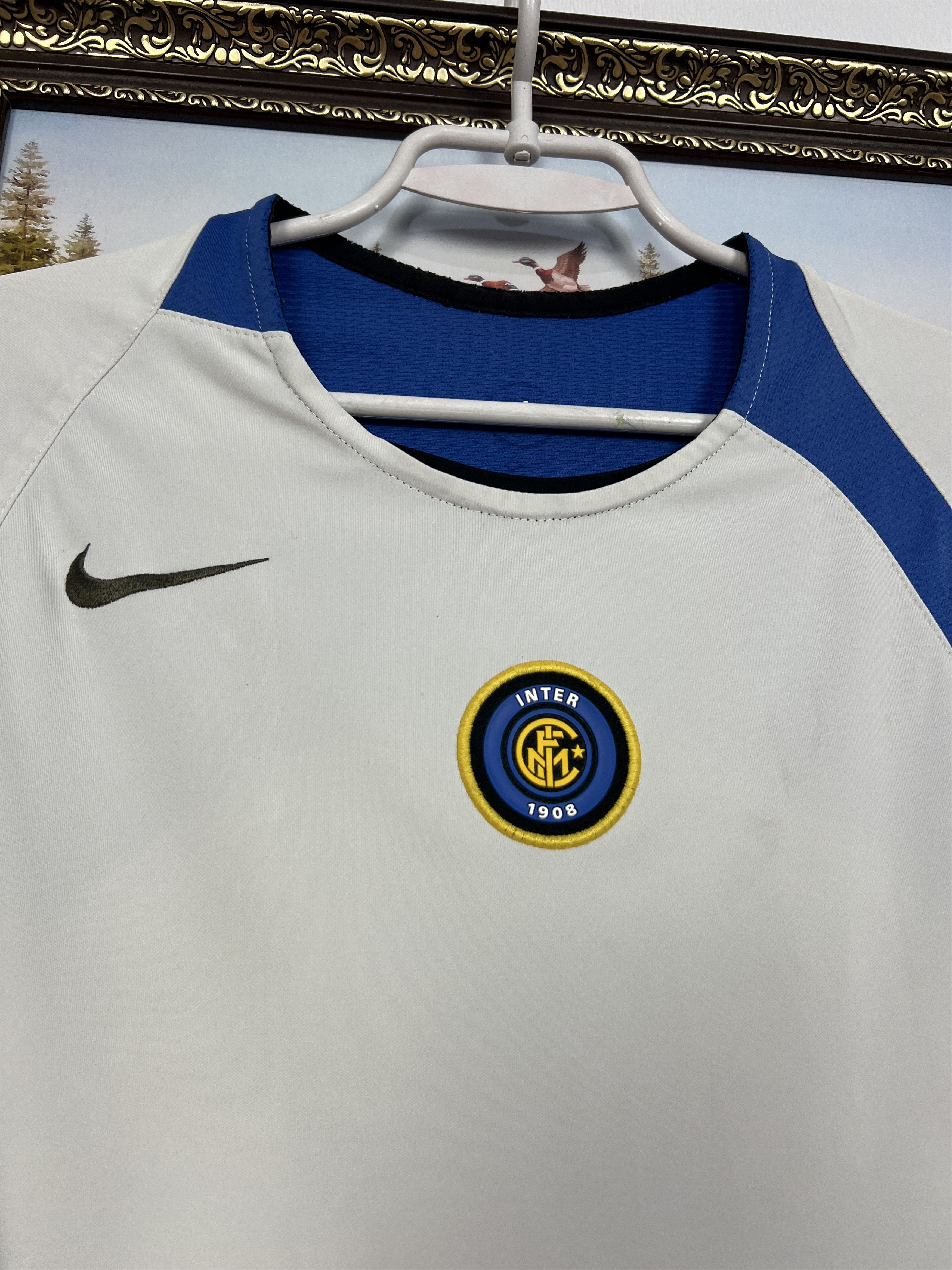Nike Inter Milan Football Train Shirt Soccer Jersey Maglia Size US M / EU 48-50 / 2 - 3 Thumbnail