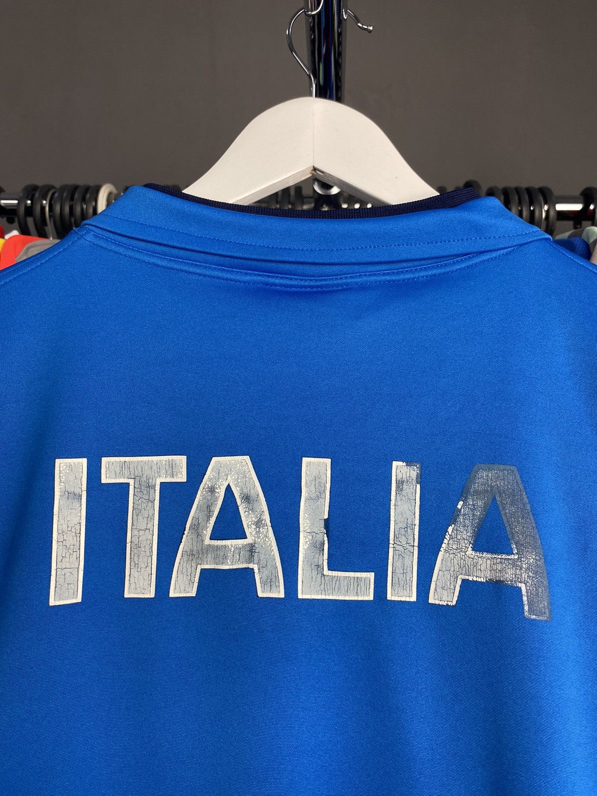 Kappa Vintage KAPPA Italy Track Soccer Blue Jacket 2002 World Cup Size US L / EU 52-54 / 3 - 9 Thumbnail