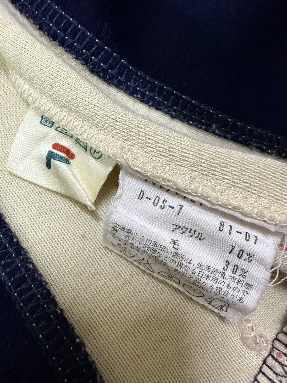 Fila 🔥Rare🔥Vintage 80s Fila Settanta Bjorn Borg track sweater Size US S / EU 44-46 / 1 - 13 Thumbnail