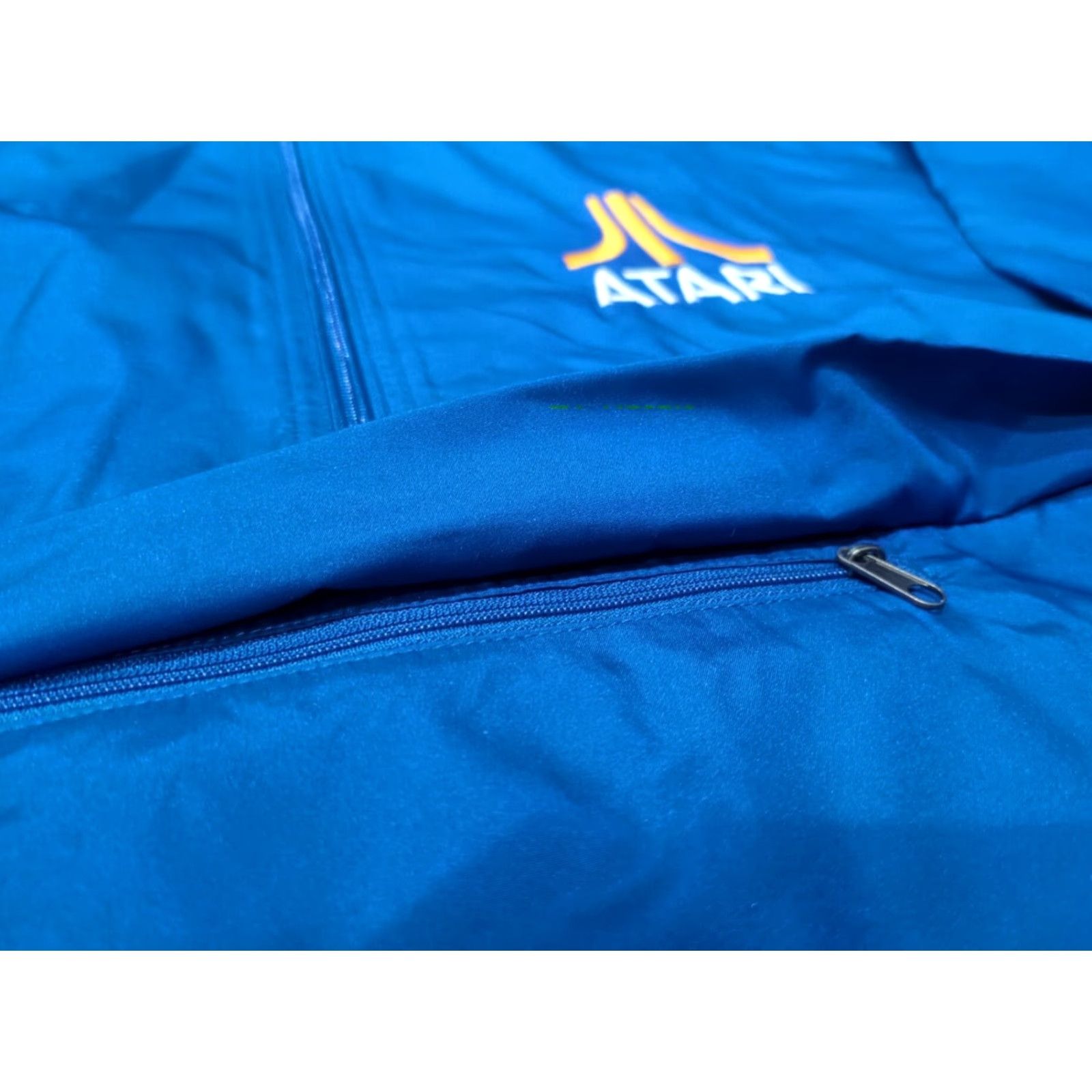 Vintage VINTAGE Atari 2600 Promo Jacket Unisex Adults L Royal Blue Windbreaker Size US L / EU 52-54 / 3 - 4 Thumbnail