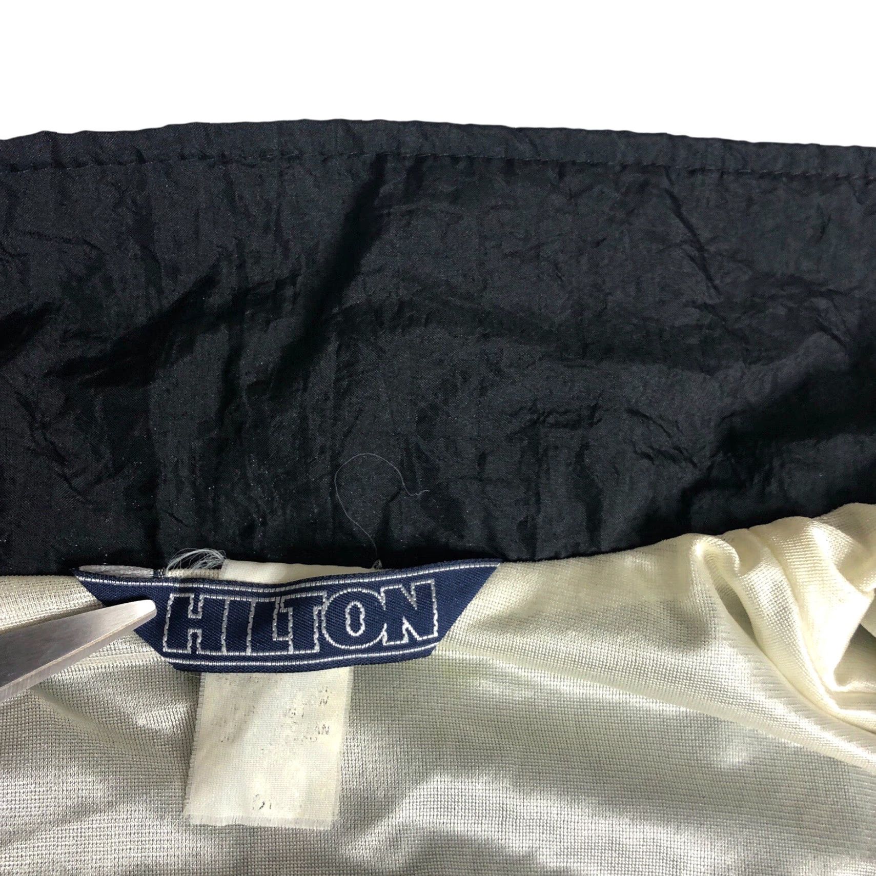 VINTAGE Hilton Windbreaker Jacket Men's Small Nylon 80s 90s Travel