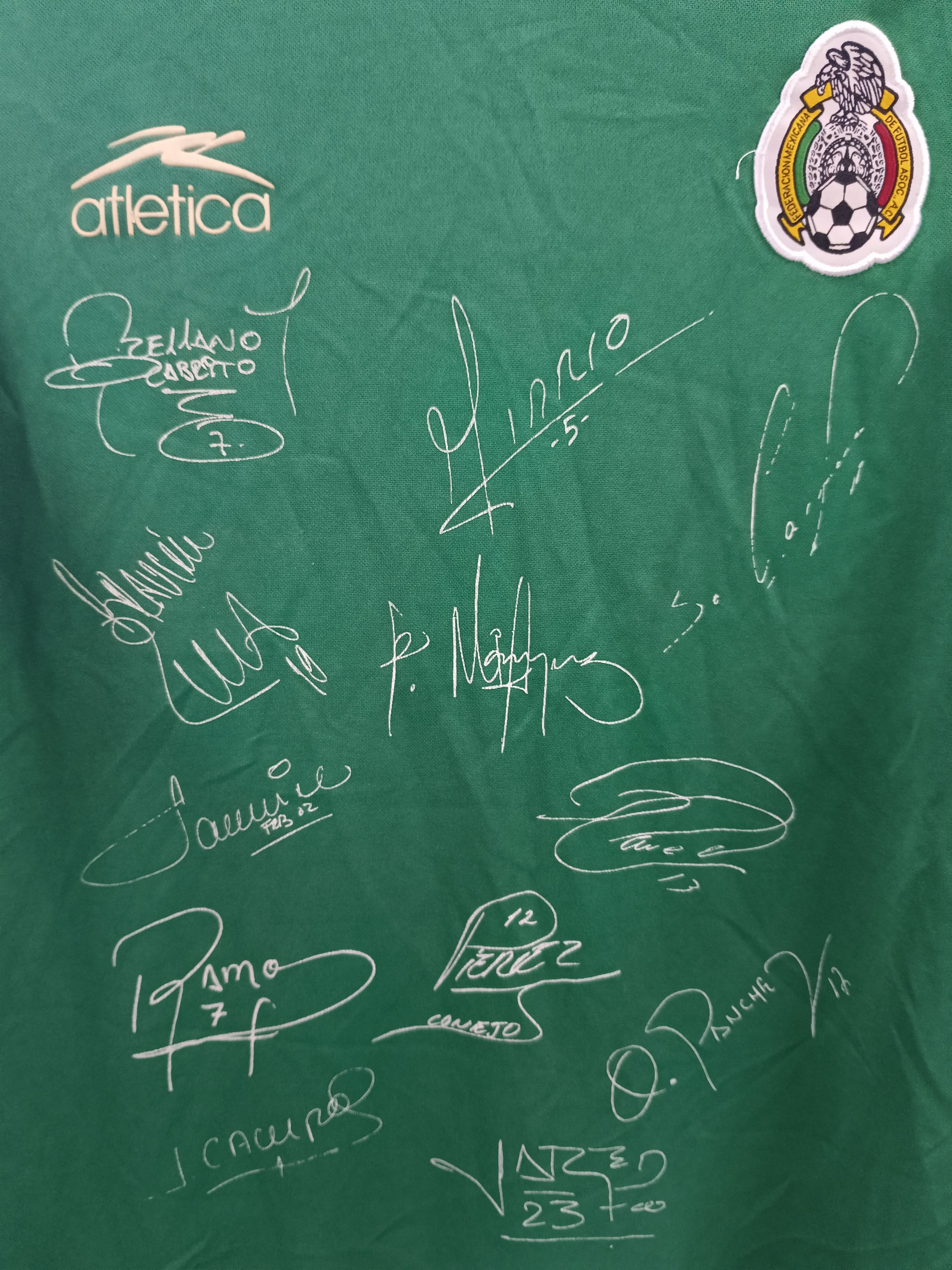 Vintage RARE VINTAGE 2000s ATLETICA MEXICO SIGNED Size US L / EU 52-54 / 3 - 3 Thumbnail