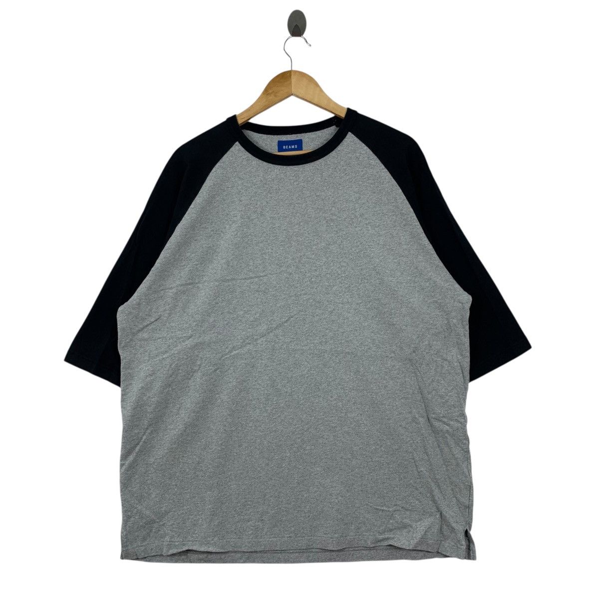 Beams Plus BEAMS RAGLAN PLAIN Japanese Brand Three Quarter Tshirt Size US L / EU 52-54 / 3 - 1 Thumbnail