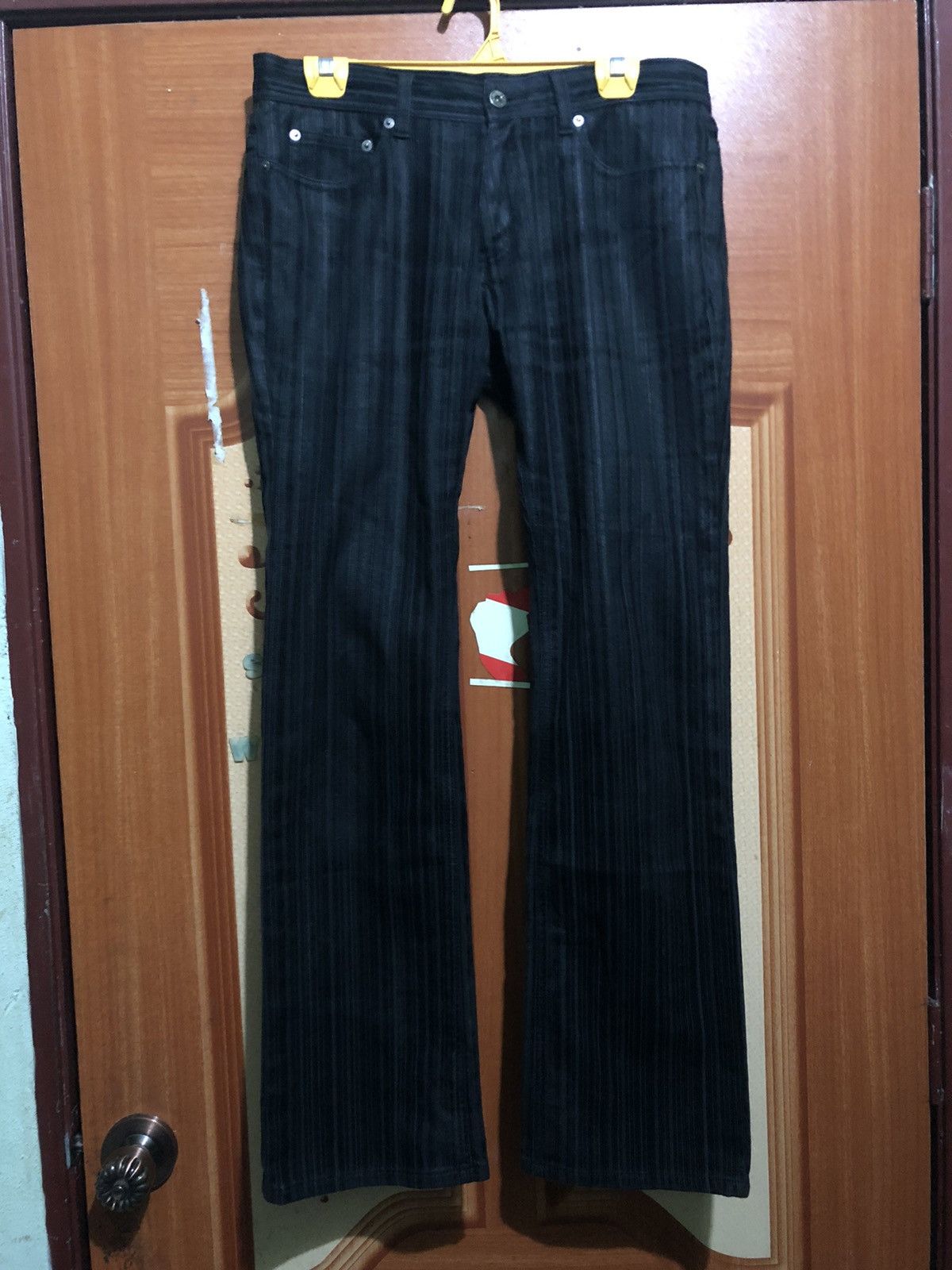 Burberry BURBERRY BLACK LABEL STRIPE PANTS Size US 33 - 1 Thumbnail