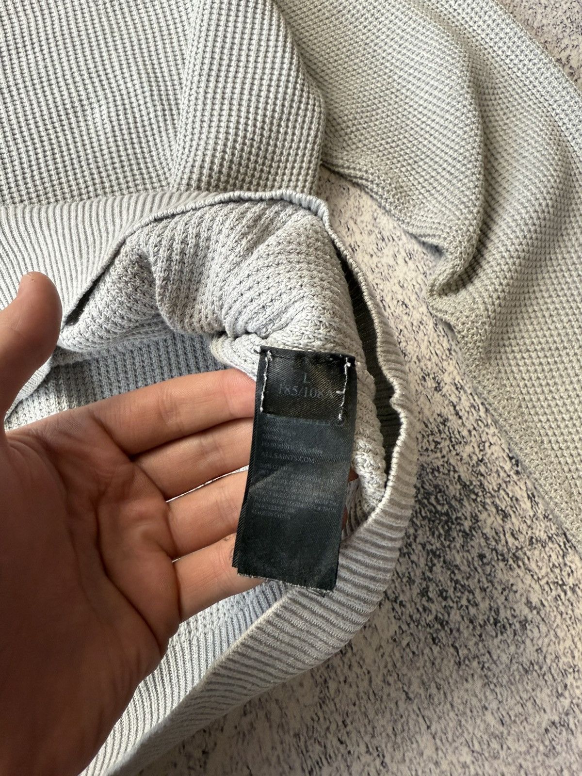 Other Vintage Allsaints Knitted Sweater Luxury Japanese Y2K Size US L / EU 52-54 / 3 - 16 Thumbnail