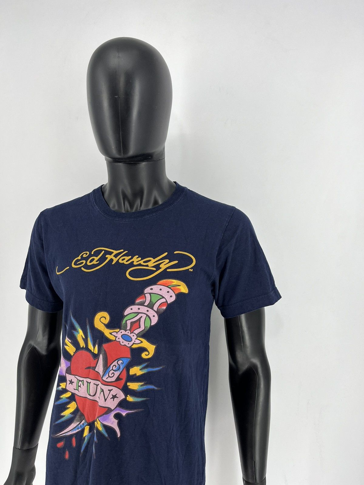 Affliction Vintage Ed Hardy By Christian Audigier Knife In The Heart Size US M / EU 48-50 / 2 - 4 Thumbnail