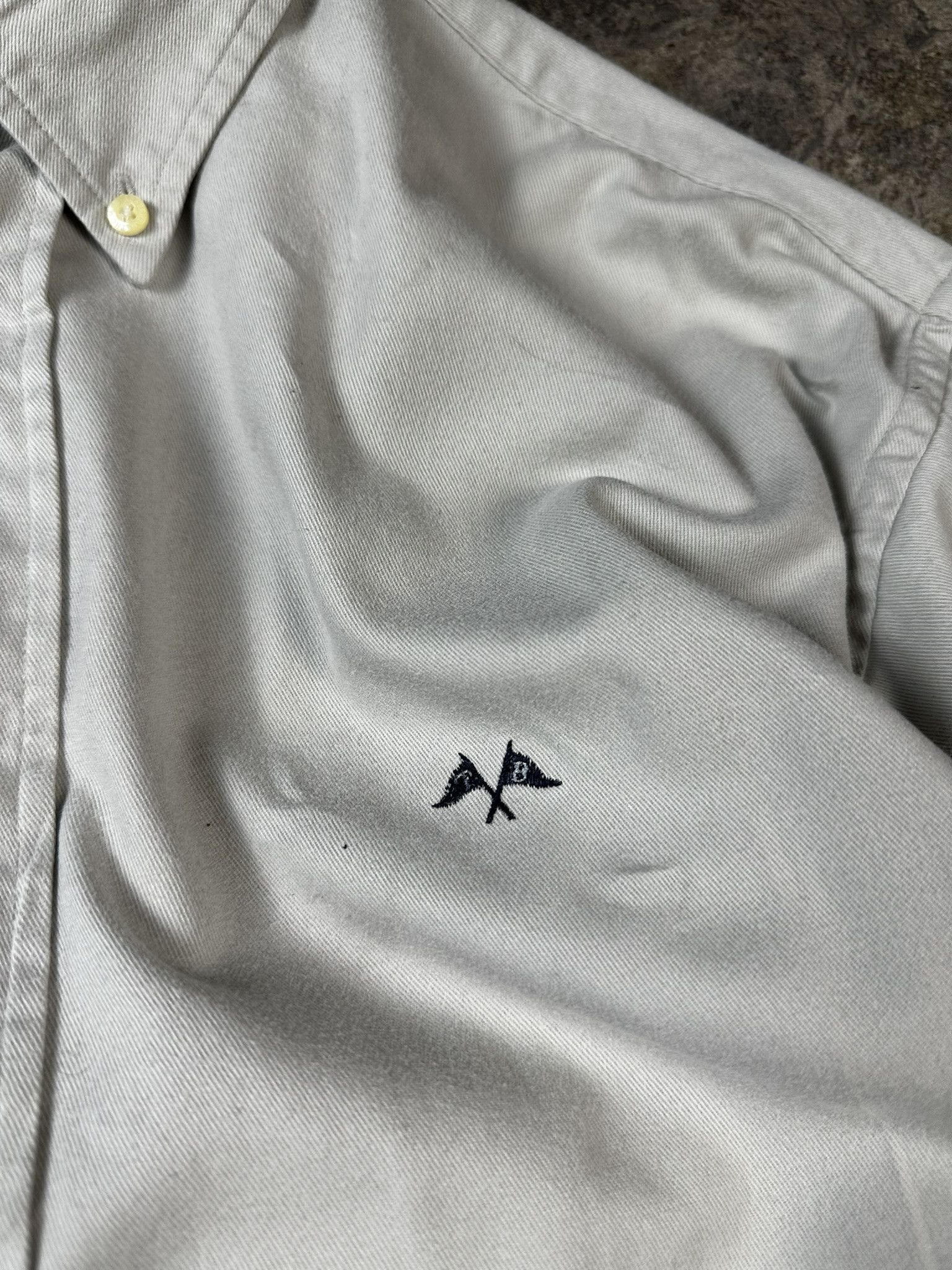 Burberry Vintage Thomas Burberry Basic Button Up Shirt Size US L / EU 52-54 / 3 - 5 Thumbnail