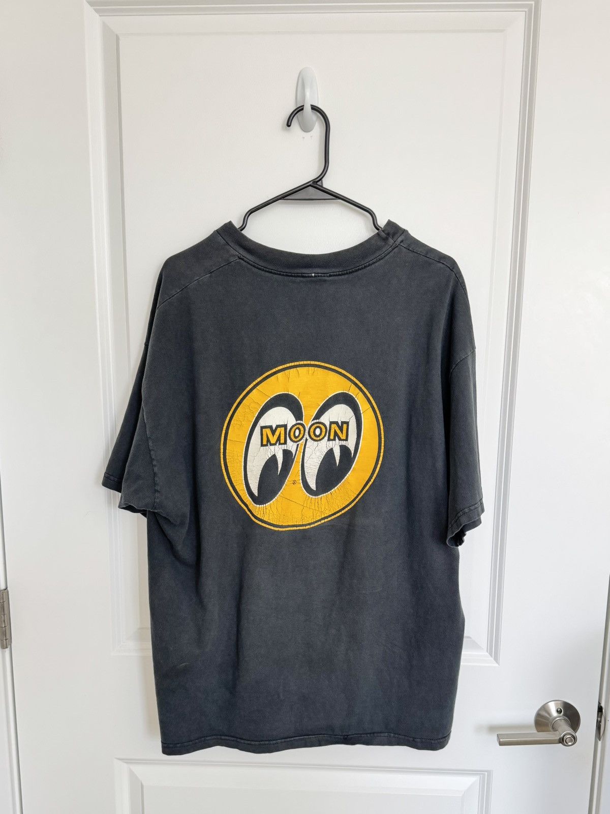 90s USA製 SJOBECK MOON EYES skate tシャツ XL Mooneyes Shirt | Grailed