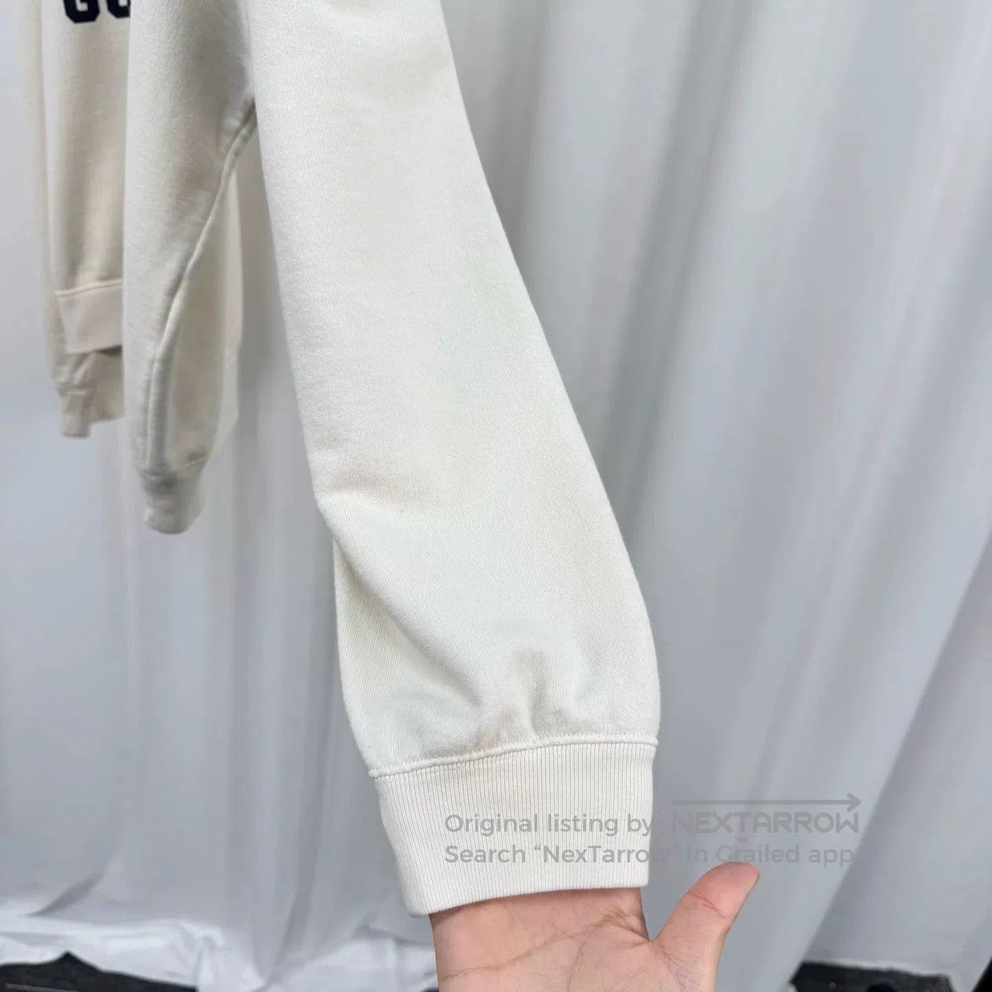 Gucci gucci blind for love hoodie in cream. Size XS / US 0-2 / IT 36-38 - 6 Thumbnail