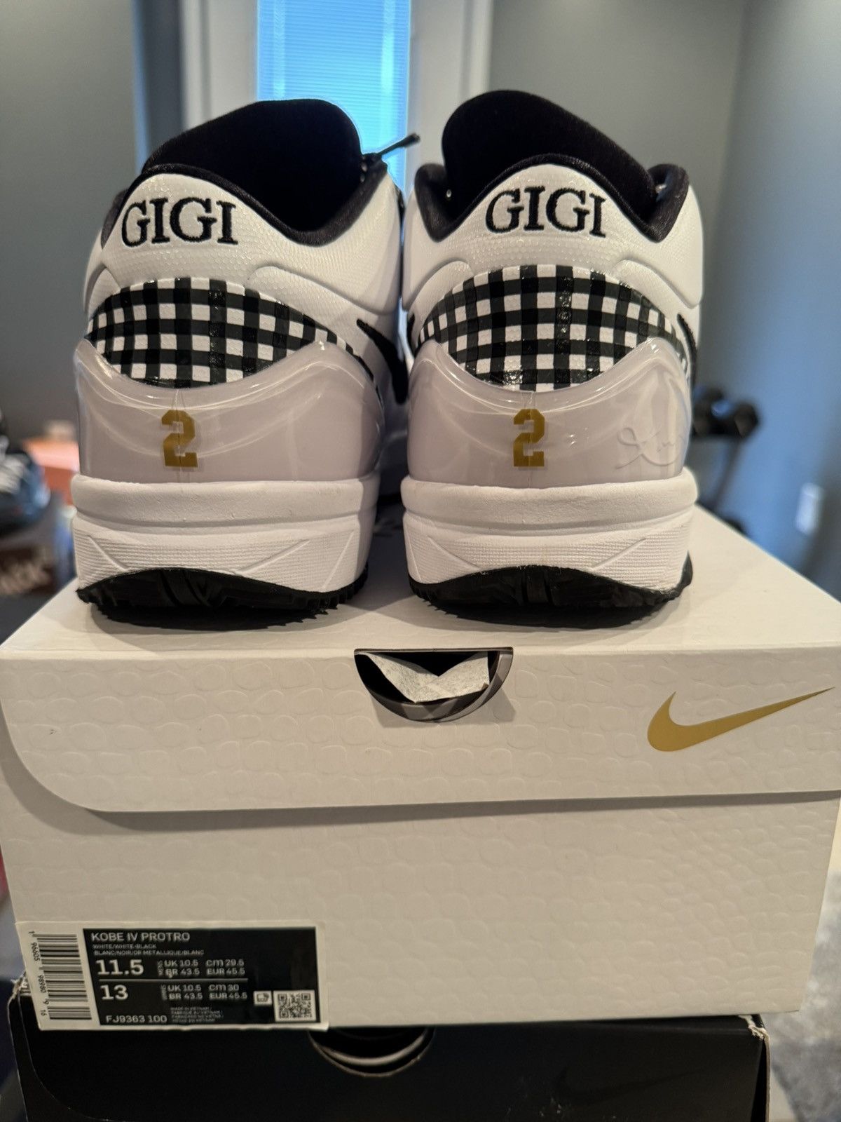 Nike Nike Kobe 4 Protro Mambacita Gigi Size US 11.5 / EU 44-45 - 14 Thumbnail