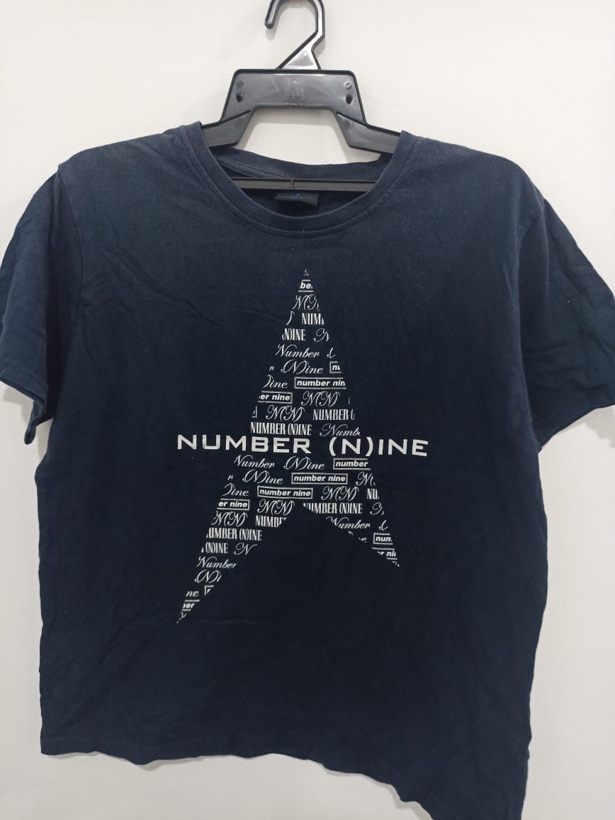 Number (N)ine Vintage Marlboro x Number Nine Blue Tshirt Size US L / EU 52-54 / 3 - 4 Thumbnail