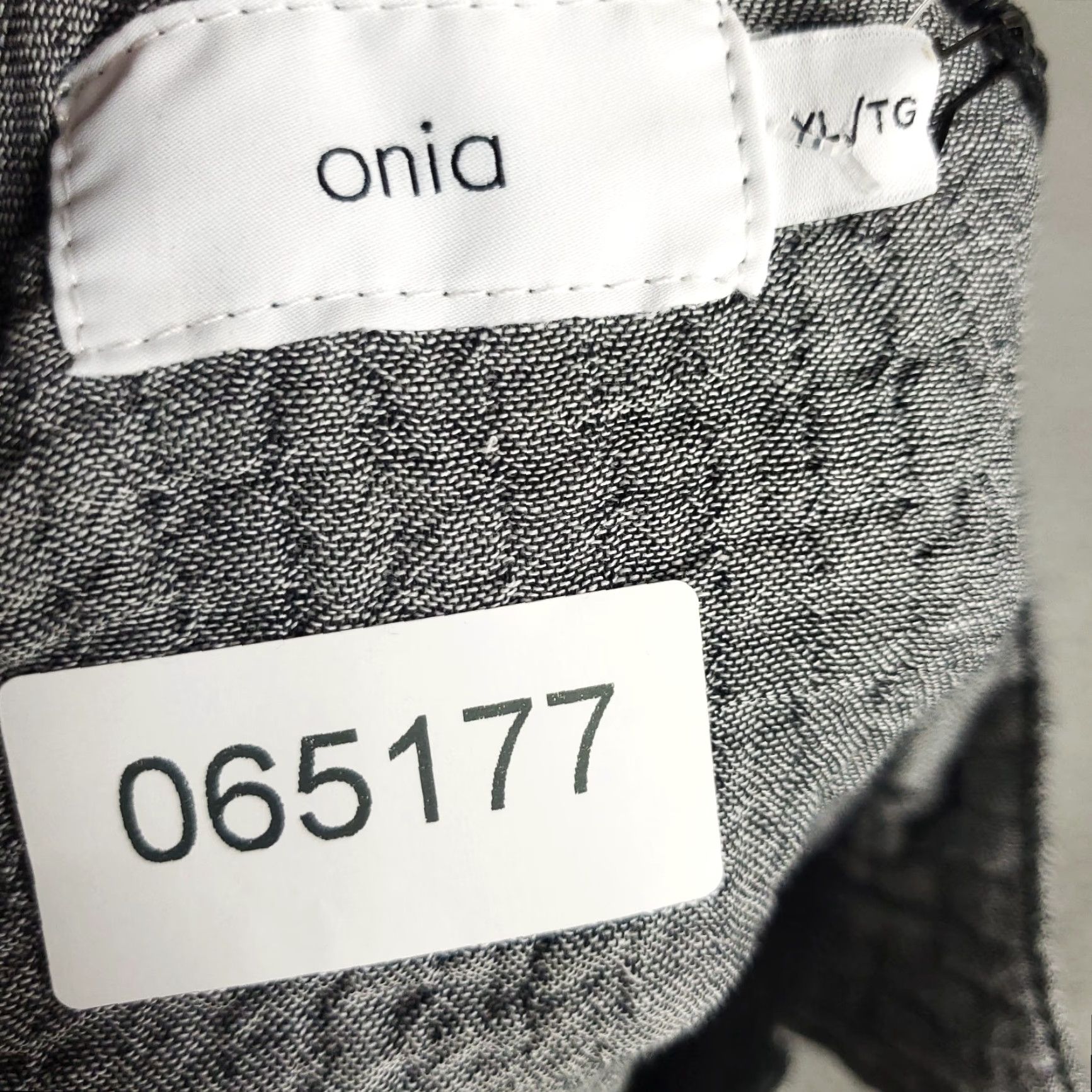 Onia Onia Shirt Mens XL Gray Camp Collar Button Up Short Sleeve Size US XL / EU 56 / 4 - 8 Thumbnail