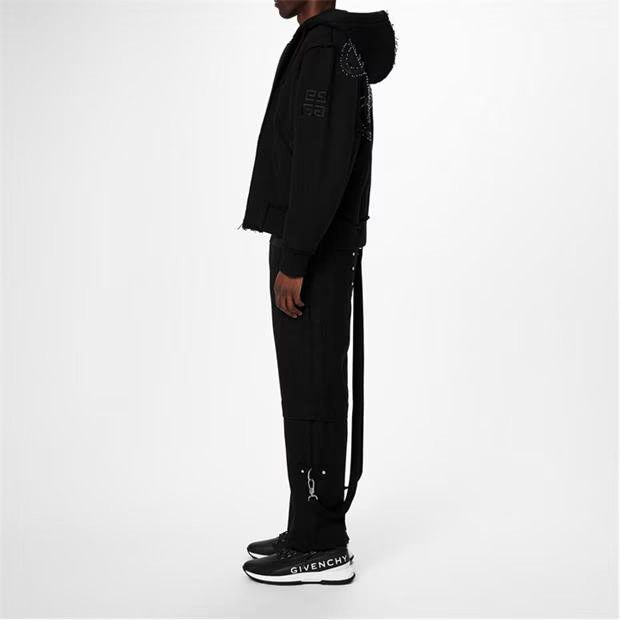 o1g2r1mq042 Zip Hoodies in Black