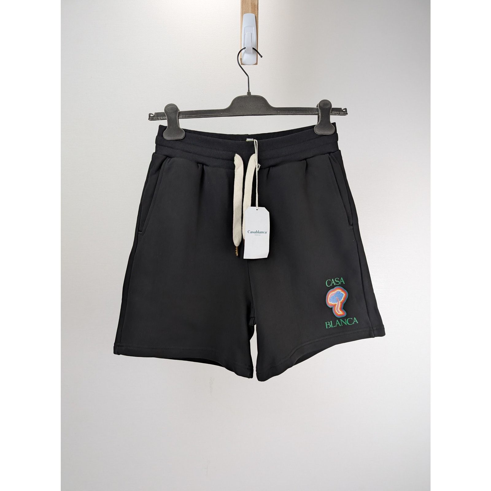 Casablanca o1rshd1 Mushroom Printed Sweatshort in Black Size US 32 / EU 48 - 2 Thumbnail